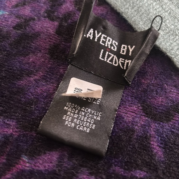 Layers by Lizden Floral Scarf Pashima with Fringe - Picture 5 of 10